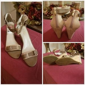 Marc Fisher Camron Cork Wedge